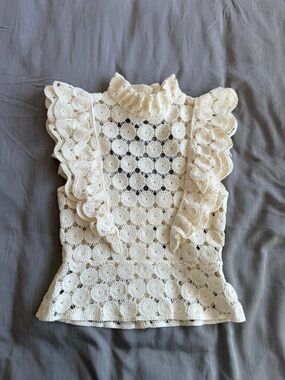 H&M Crochet Knit top
